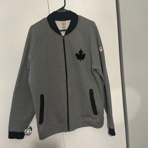 NWOT HBC Olympic zip up